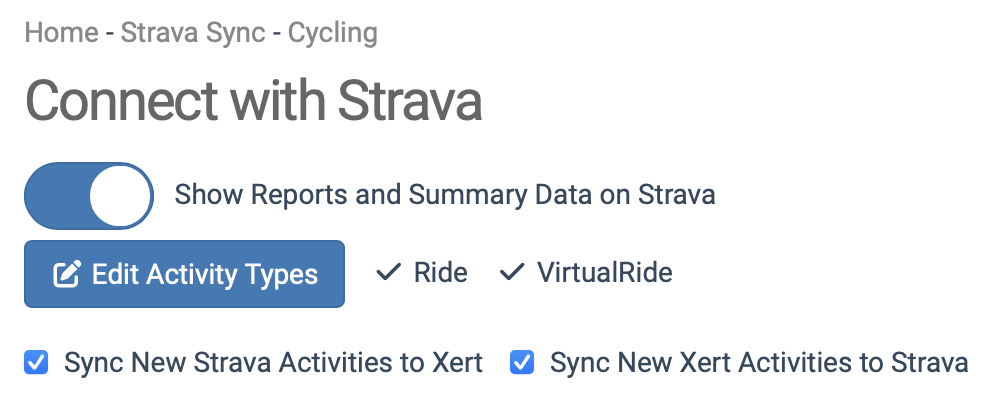 Change Activity Type – Strava Support